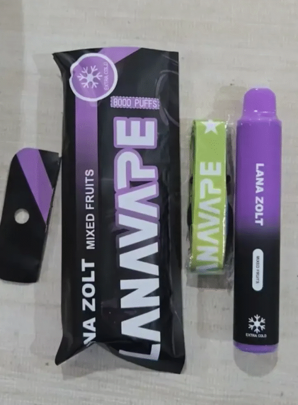 LANA ZOLT抛棄式8000口一次性✨可充電🔋超大容量👍時尚單品🔥活動